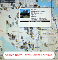 Search Flower Mound Homes